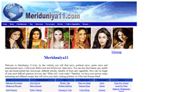Desktop Screenshot of meriduniya11.com